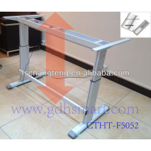 Quadro de mesa com ajuste elétrico de altura Sagarejo e moldura de mesa com altura ajustável Bolnisi e moldura de metal de altura ajustável Khoni